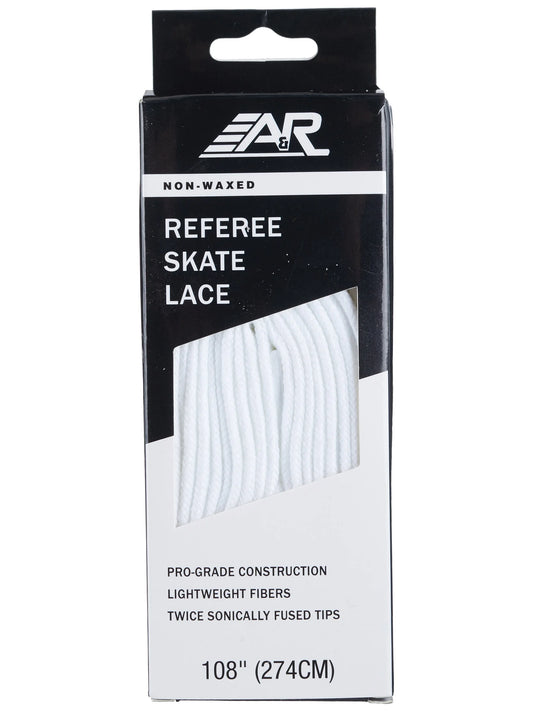 A&R Solid White Skate Laces