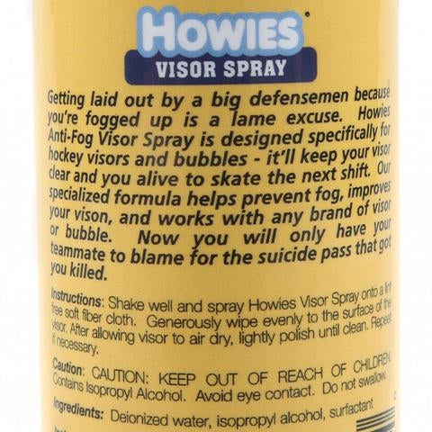 Howies Anti-fog Visor Spray